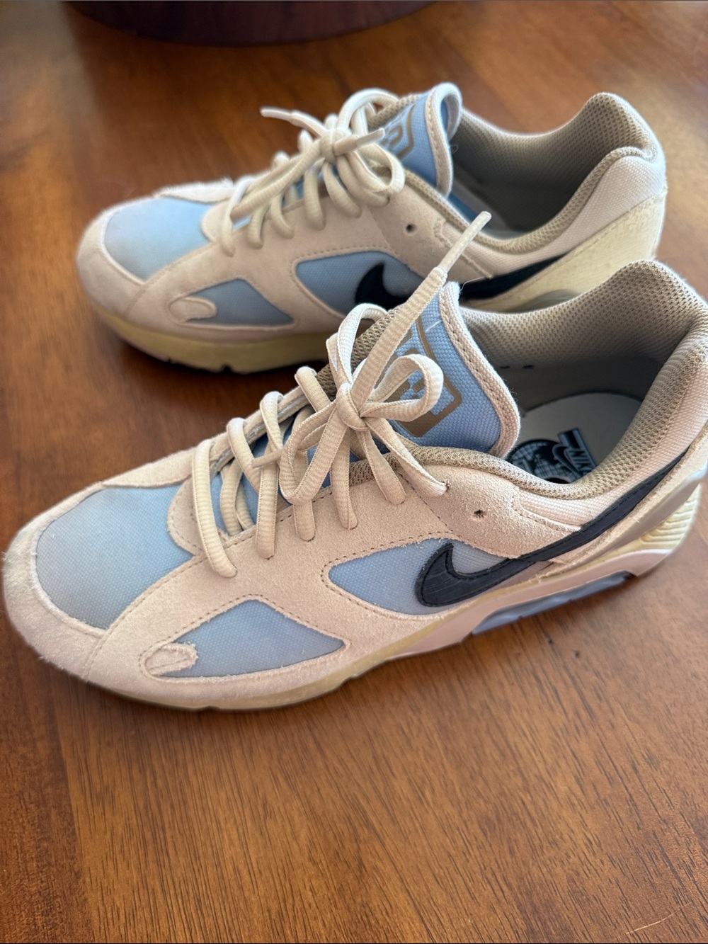 Nike Airmax 180 light khaki psychic blue